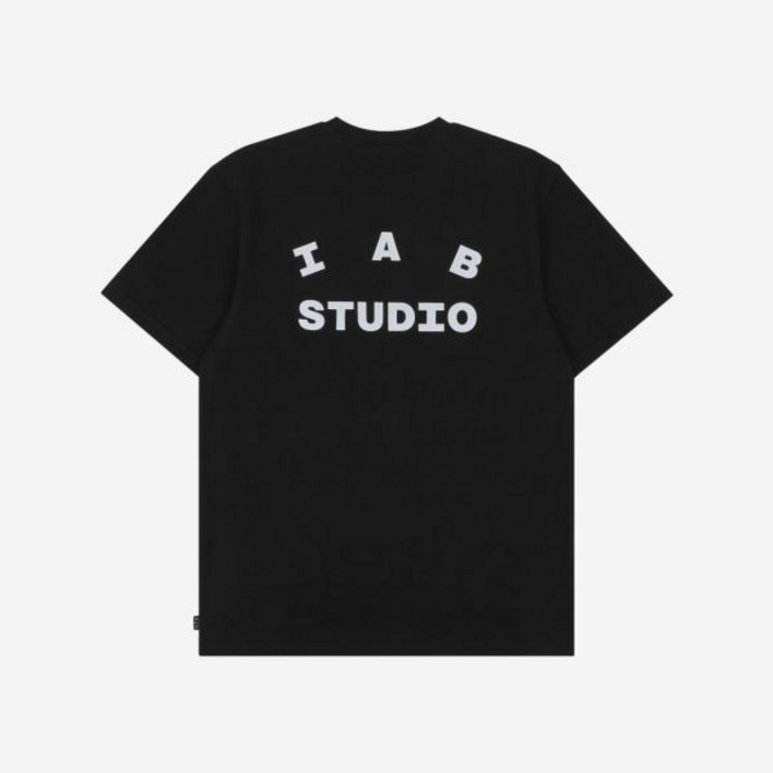 IAB Studio 아이앱 스튜디오 티셔츠 블랙 화이트
