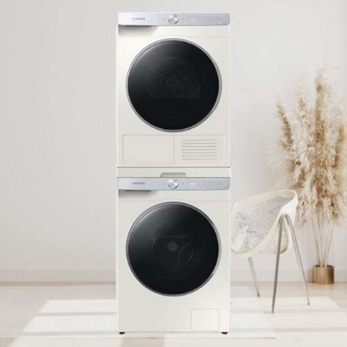 삼성전자 그랑데AI 세탁기 WW10TP34DSG  건조기 DV90T5740SE 10kg  9kg 방문설치, 세탁기 WW10TP34DSG, 건조기DV90T5740SE, 그레이지