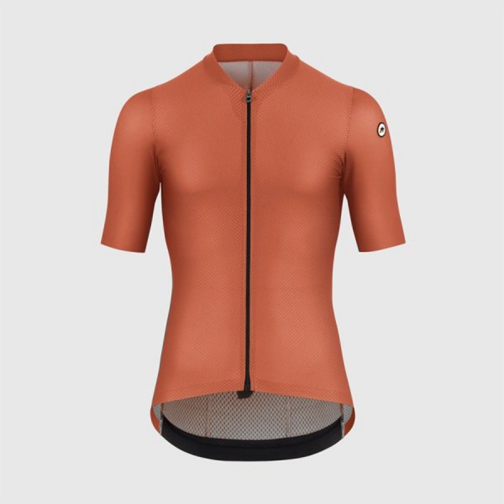 아소스 반팔상의 MILLE GT Jersey S11  Rusty Brown