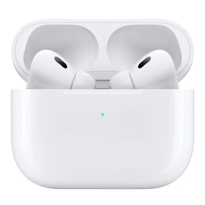 화이트케이스 Apple 에어팟 프로 2세대 화이트 블루투스 이어폰C, 화이트, hjeedUSBC