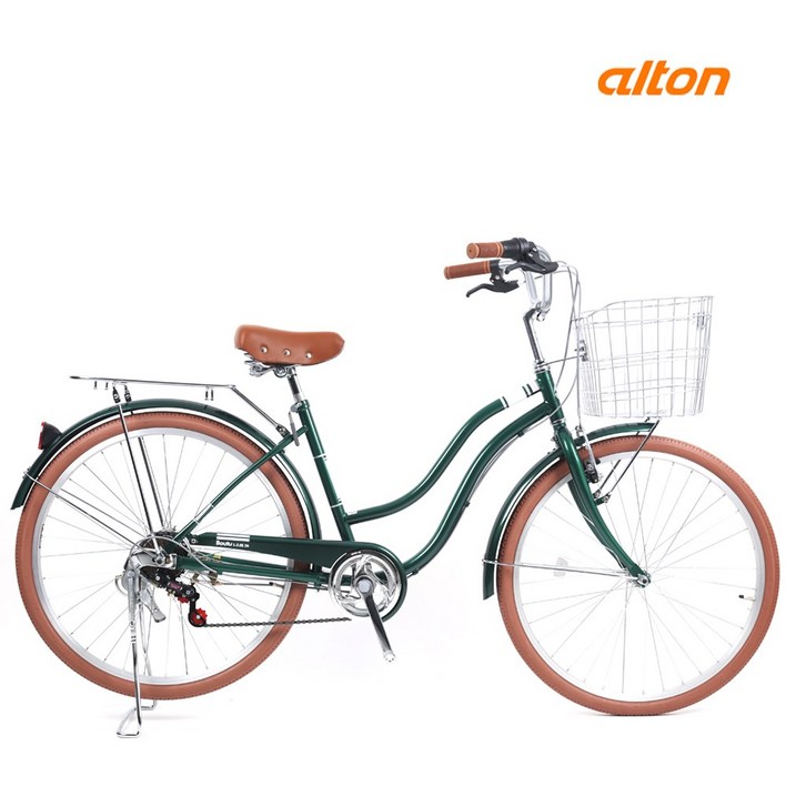 알톤 보뚜 L 2.0S 바구니 짐받이 여성용 클래식 자전거