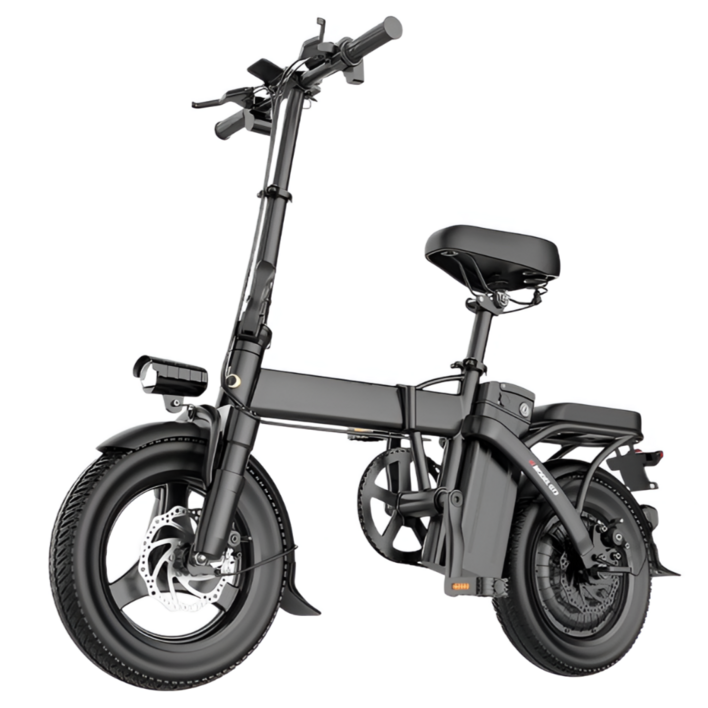 산타고 접이식 전기자전거 48V 고출력 PAS 전동 자전거 성인용 출퇴근 배달