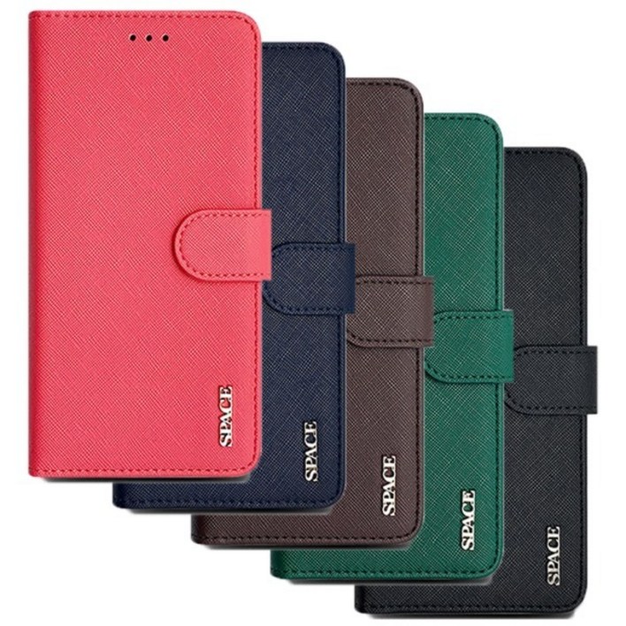 갤럭시A12 케이스 지갑 가죽 카드 다이어리 플러스 더스페이스