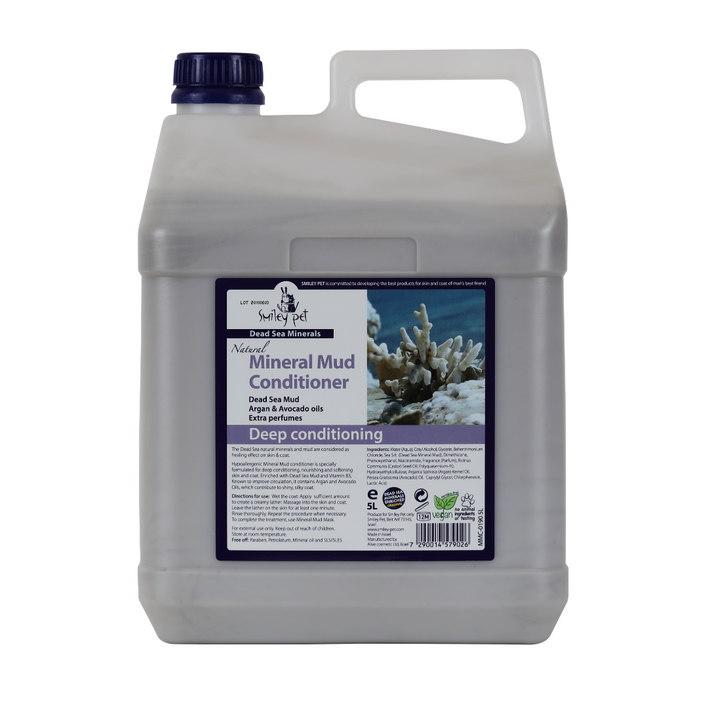 스마일리펫 사해 미네랄머드 컨디셔너 대용량저자극 천연보습 강아지 고양이 린스, 1개, 5kg