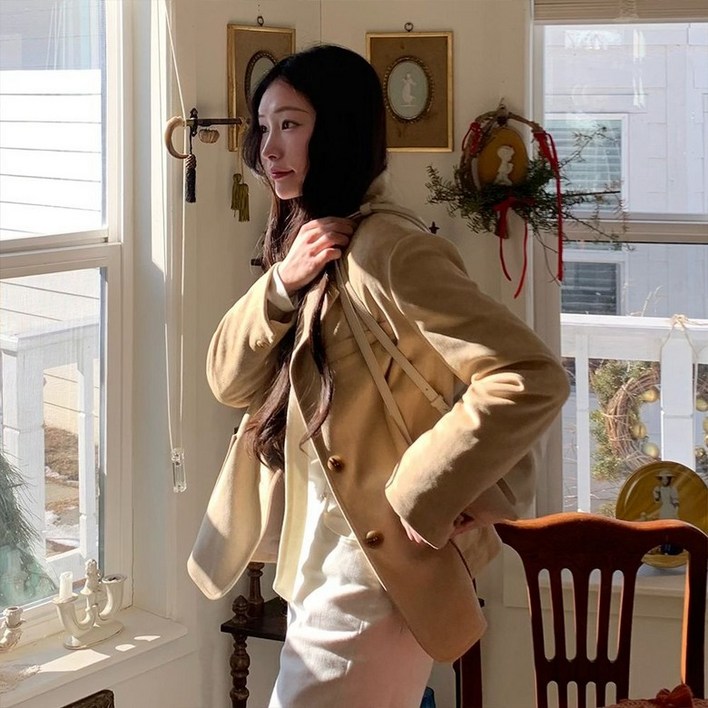 [백화점 정품] 25FW 잇미샤 [26 SS] 소프트 스웨이드 자켓 ITQ2ZLJ750