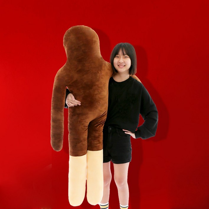 코튼푸드 초코샘/빼빼롱 바디필로우 대형인형쿠션 150cm 모음전 (3종) 빼빼로데이 여자친구 기념일선물