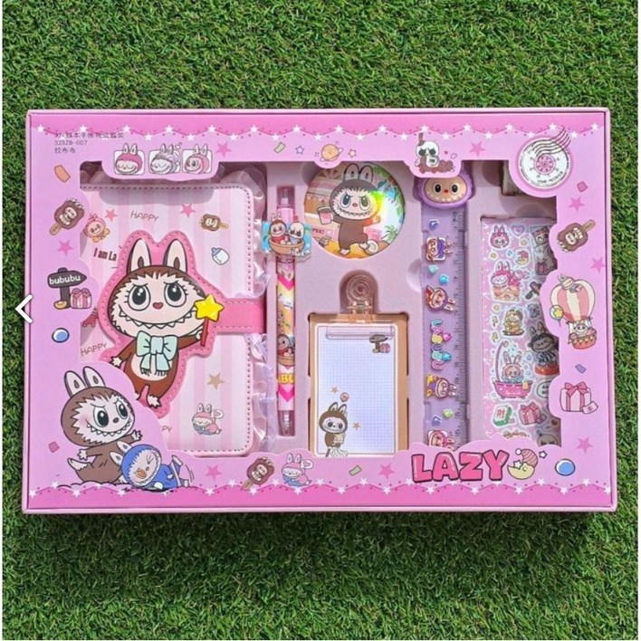 라부부 이쁜 빅 다이어리 다꾸세트, 레드