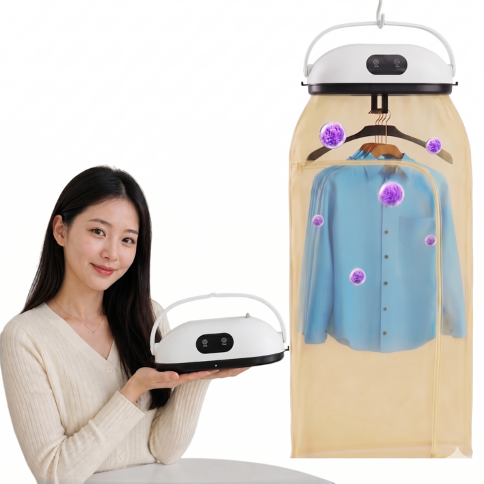 소형 건조기 휴대용 의류 건조기 이동식 건조기 원룸 가정용 미니 옷건조기, 화이트 호스트, AM600
