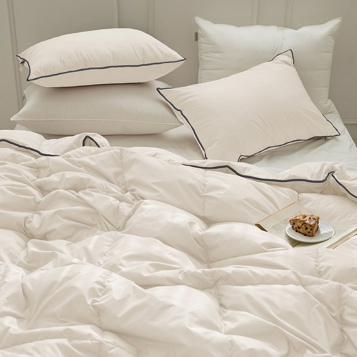 프리미엄 호텔식 양면 구스 차렵이불