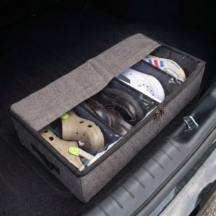 차량용 신발장 트렁크 신발보관함 수납 정리함 소소한틈