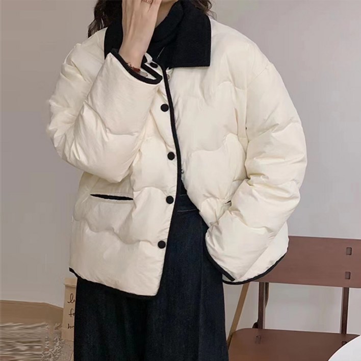 제이로그 카라 골덴 배색 자켓 점퍼 웨이듀JK 제이로그 카라 골덴 배색 자켓 점퍼 웨이듀JK