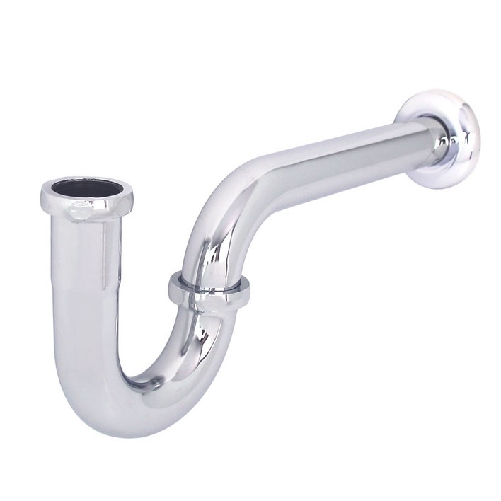 스텐레스 P트랩 벽트랩 세면대부속품 세면기부품 부속 배수트랩 배수관 피트랩, 1개