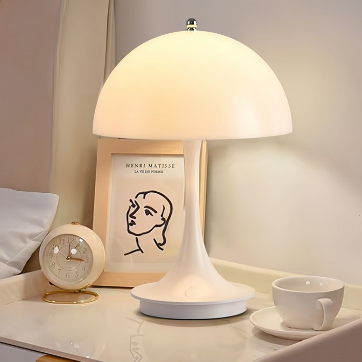 PYHO 무드등 스탠드 조명등 취침등 수면등 인테리어조명 무선 충전식 3단조광