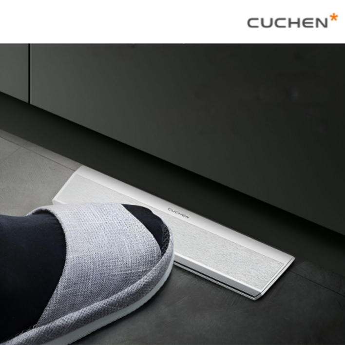 쿠첸 절수페달 싱크대 절수기 투밸브 수입 수전 호환 발판형 패달, 1개