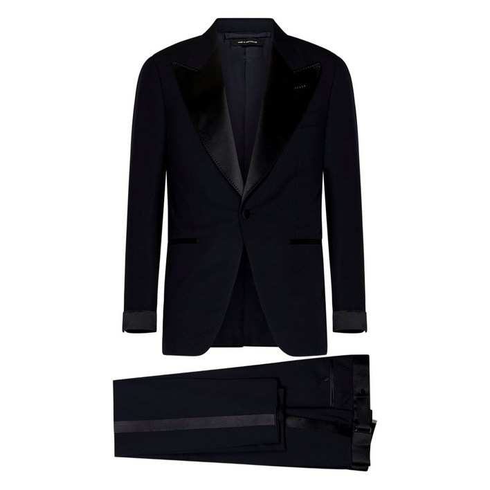 톰포드 울 싱글 브레스티드 수트