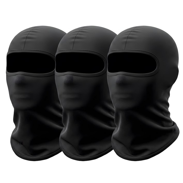 3set 여름 자외선차단 입체 쿨 바라클라바 자전거 오토바이 발라클라바