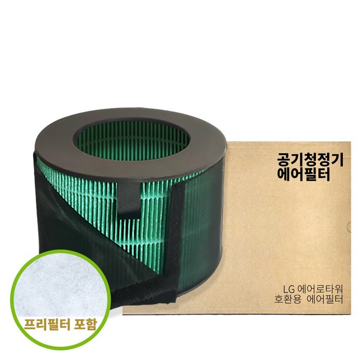 LG 퓨리케어 오브제컬렉션 에어로타워 에어로퍼니처 호환 공기청정기 필터 AS062PWHAR AS062PWHAT FS063PSDA 프리필터