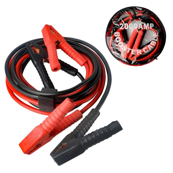 차량용 배터리 점프선 케이블 방전 2000AMP