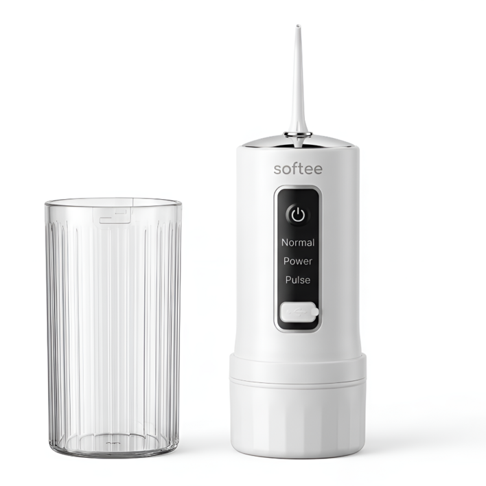 저자극 잇몸케어 소프티 휴대용 구강세정기 물치실 워터픽