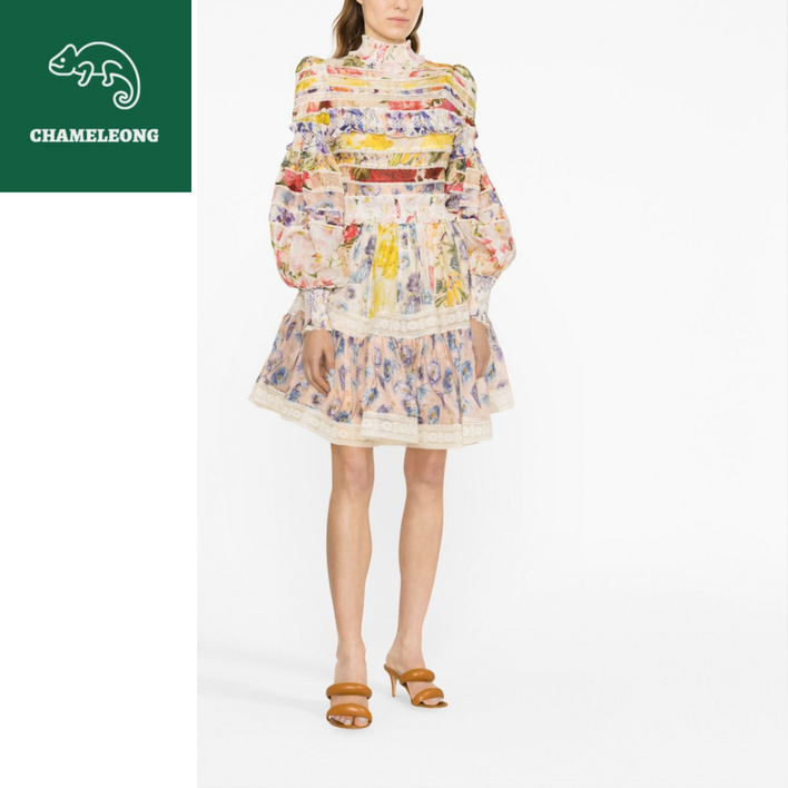 짐머만 zimmermann 꽃무늬 미니 드레스 원피스 23030306