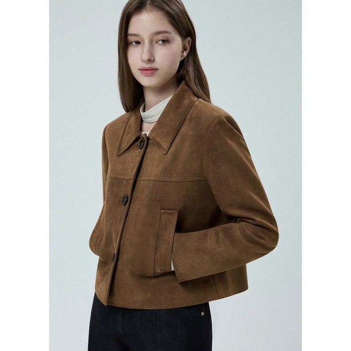 [백화점출고] 잇미샤 스웨이드 싱글 숏 자켓 ITP9LJK580