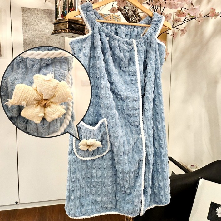 데이앤데이 샤워 가운 랩타월 골프 목욕 수면