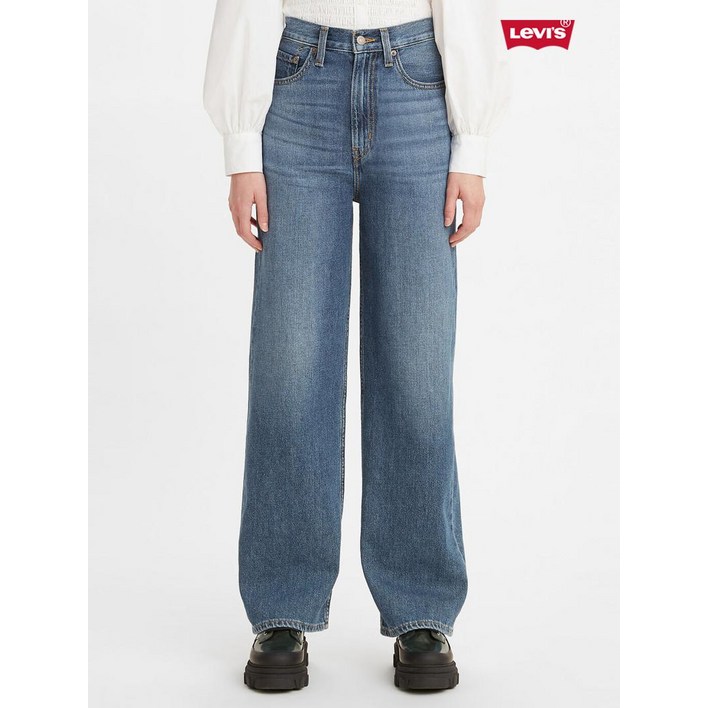 국내매장품 리바이스 여성 하이 루즈 진 268720016