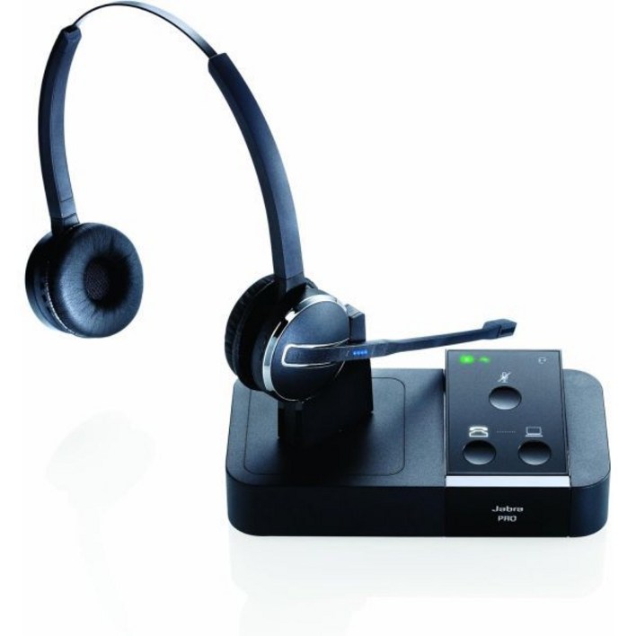 자브라 PRO 9450 듀오 플렉스붐 전문가용 무선 통합 통신 헤드셋 갱신