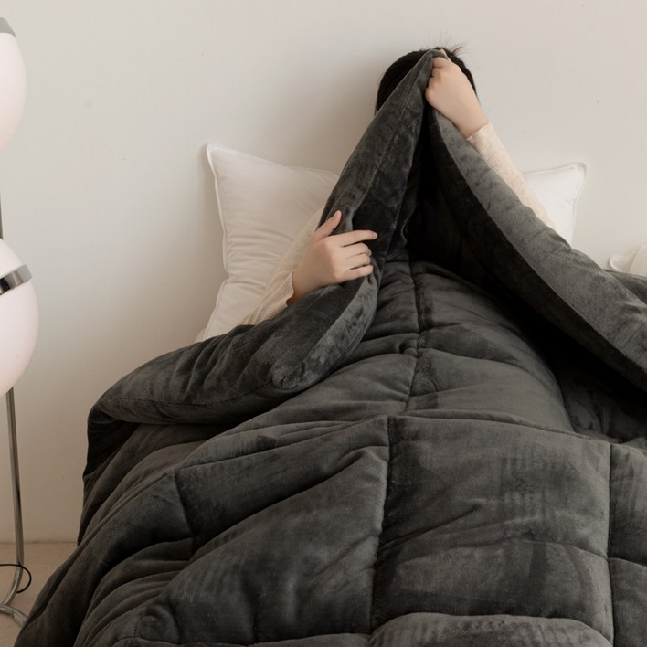 오텔르 온기 가득 겨울 극세사 차렵이불