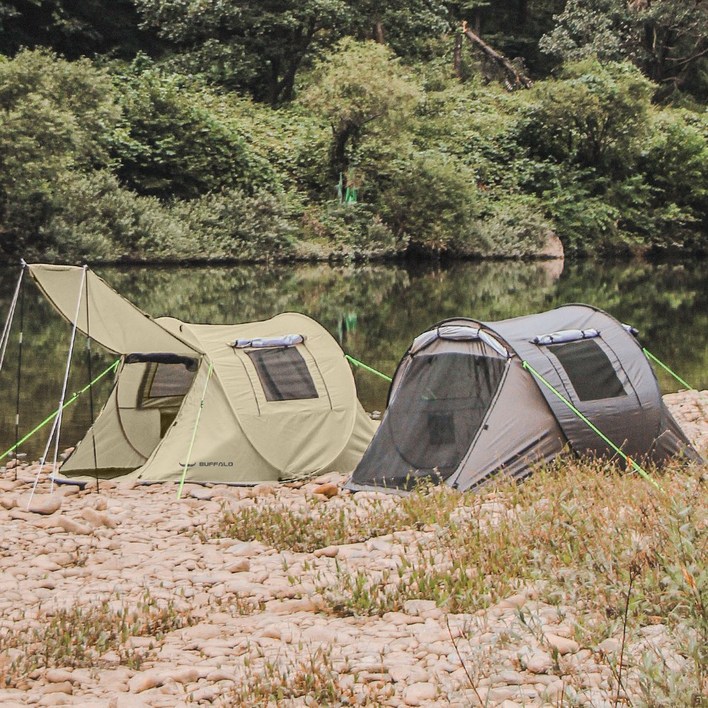 버팔로 원터치 그늘막 텐트 1초 팝업 23인용