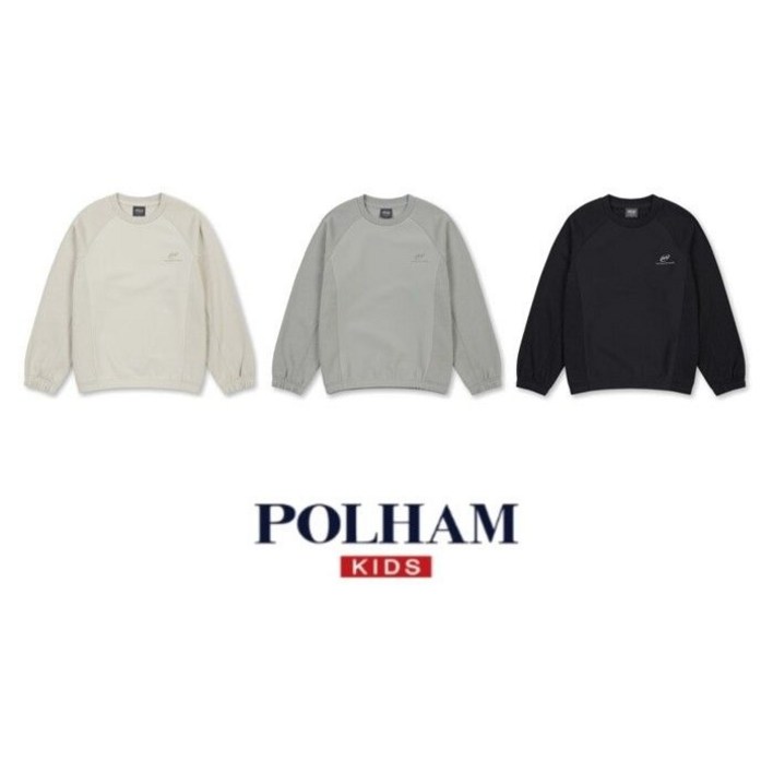 백화점정품 26년NEW 폴햄 POLHAM 기모 탄성 맨투맨 PKF4TR3512