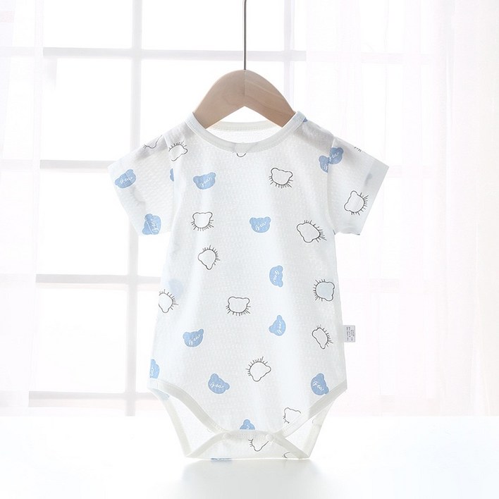 스타존 유아용 신생아 여름 우주복 바디슈트 실내복 아기옷 아기내복
