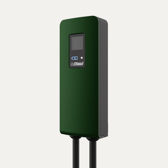 이브이모아LCD 7kw 전기차 비공용 완속충전기, 블랙7M, 1개 이브이모아LCD 7kw 전기차 비공용 완속충전기, 블랙7M, 1개
