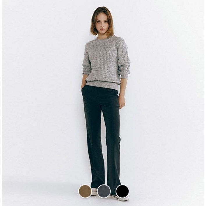 국내매장정품 지오다노 여성 바지 팬츠 여자 봄 간절기 부츠컷 슬랙스 415502 등산 소풍 면 청바지 데님 캐주얼 스포츠 아웃도어