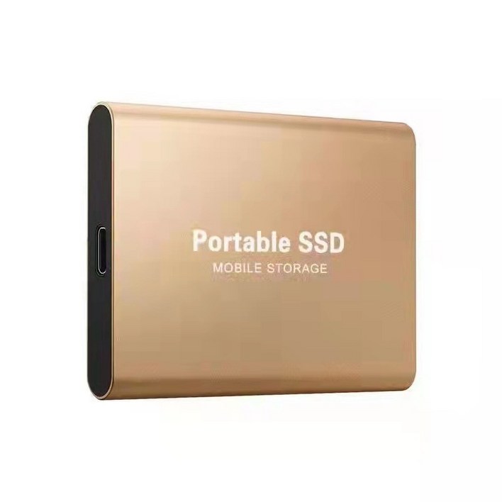 WIRQO SSD 외장 솔리드스테이트드라이브 고속 ssd 이동식 하드 디스크로 128G, 블루, 60TB