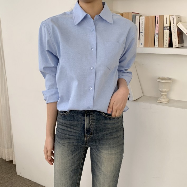 플루터 여성 옥스포드 셔츠 10컬러 SXL 빅사이즈