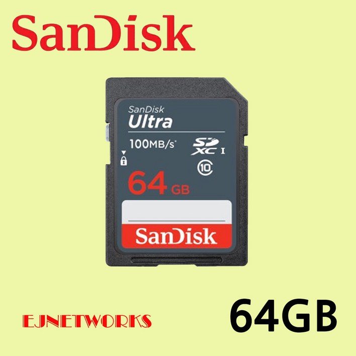 샌디스크 울트라 Class10 SDUNR  SDUNB SD메모리카드 카메라 네비게이션 노트북