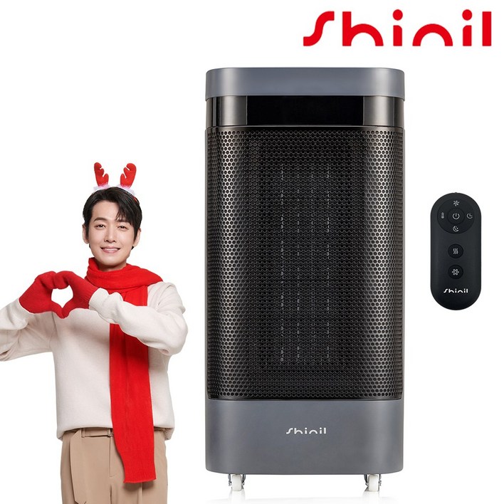 BEST 무료배송 당일출고 신일 이동식 초강력 3000W PTC 전기 온풍기 전용 리모컨 3초 즉각발열 전기히터 색상 옵션선택, 그레이 BEST 무료배송 당일출고 신일 이동식 초강력 3000W PTC 전기 온풍기 전용 리모컨 3초 즉각발열 전기히터 색상 옵션선택, 그레이