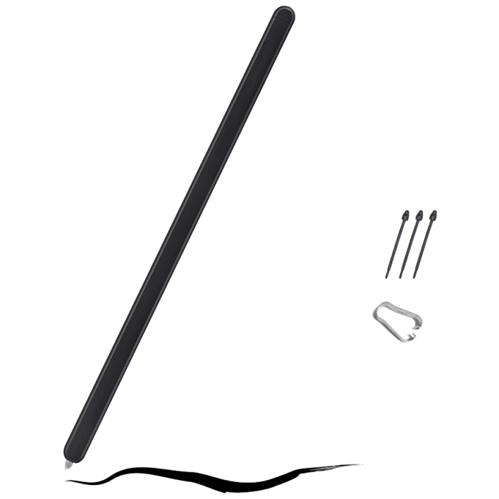 갤럭시 Z폴드3 4 5 6 호환 S펜  추가펜촉3, 1개, 블랙