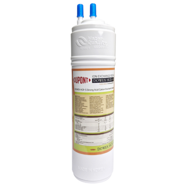 SDUPONT HCRS 양이온교환수지 필터 단방향 HCRS＋8 피팅형 융착 라면조리기 호환용