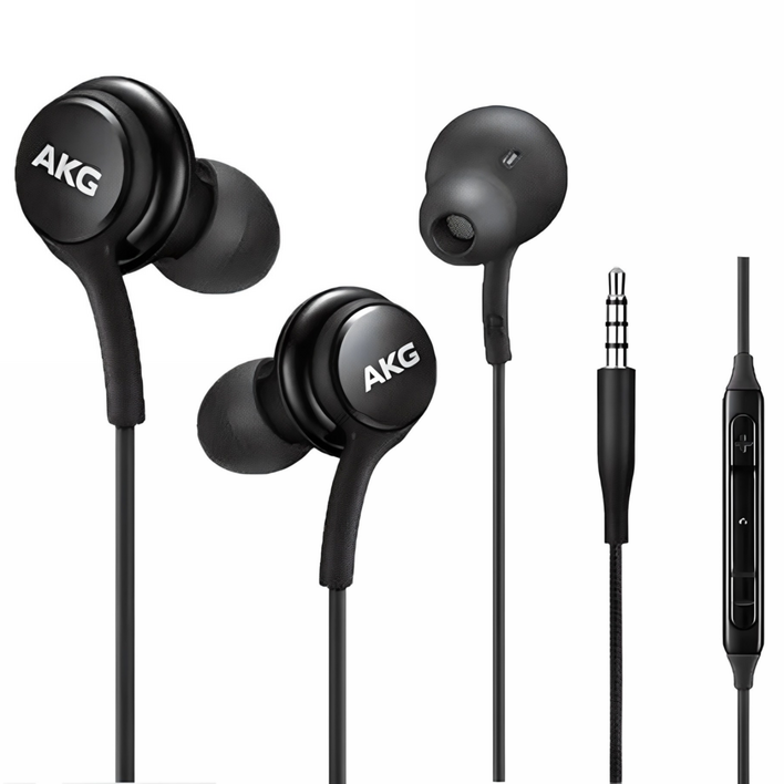 홈방구삼성전용 3.5 단자 유선이어폰 정품 AKG 스마트폰 갤럭시 노트북 인강 게이밍 S8 S9 S10 노트8 노트9 아비스토 귀이개 구성품 포함, 블랙