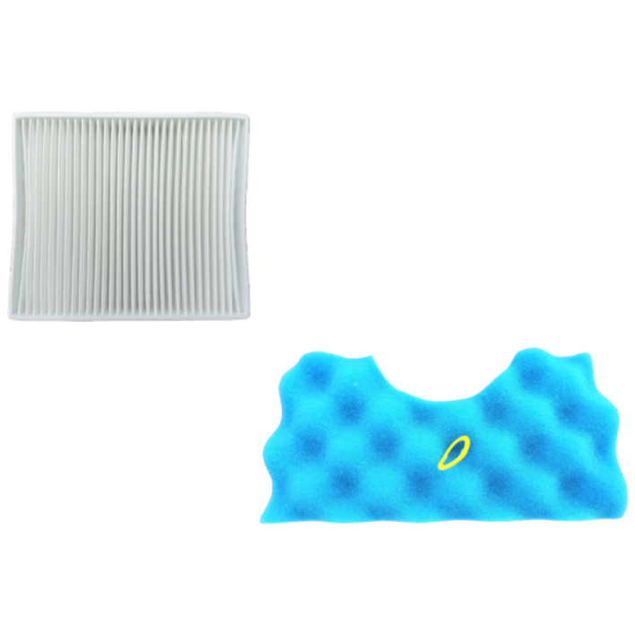 호환삼성 청소기 스펀지 먼지통 필터 배기 필터 VC33M2100LR VC33M2110LP VC33M21A0L1 VC33M21A0LG VC33M21A0LN VC33M2110L2, 1세트, 삼성스폰지사각화이트 세트