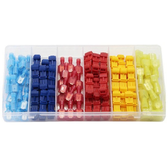 원터치 커넥터 120P 스카치락 무탈피 커넥터 터미널 배선 자동차 단자120P