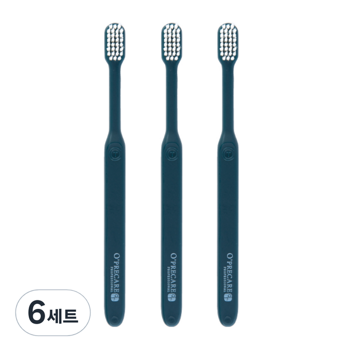 메가젠 오프리케어 임플란트 후 전용 칫솔, 6세트, 3개입