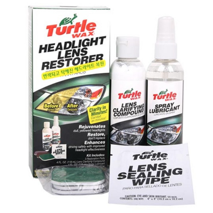 터틀왁스 헤드라이트 복원 키트 T240KT