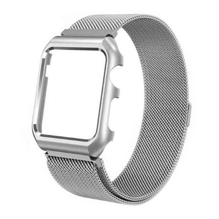 애플워치 4321세대 메탈 스트랩 마그네틱 버클 손목밴드 42mm UAW1020