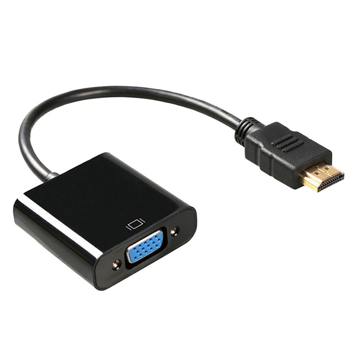 808 HDMI to VGA RGB 컨버터 케이블 변환 젠더