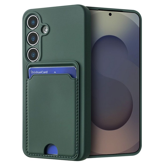 모나프리 카드 포켓 파스텔 젤리 휴대폰 케이스