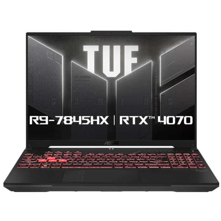에이수스 2024 TUF 게이밍 A16 라이젠9 라이젠 7000 시리즈 지포스 RTX 4070