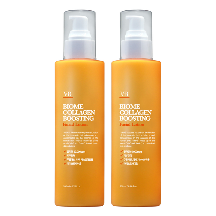 비바스 바이옴 콜라겐부스팅 페이셜 탄력로션, 200ml, 2개
